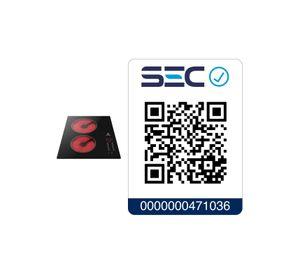 Encimera Eléctrica 2 Platos Vitrocerámica Panel Touch VE3ST