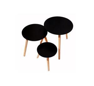 Juego de mesas de centro 50+40+32 cm Chic Home