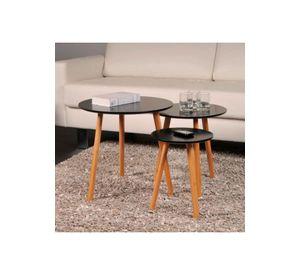 Juego de mesas de centro 50+40+32 cm Chic Home
