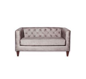 SOFA BRESCIA 2C CUERO KENTUCKY GRIS
