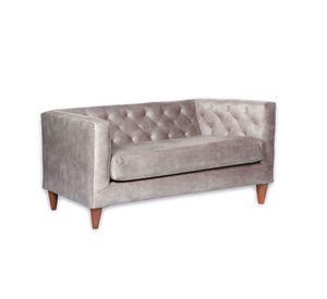 SOFA BRESCIA 2C CUERO KENTUCKY GRIS