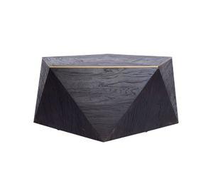 Mesa de Centro Guye madera de olmo color negro