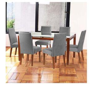 Juego De Comedor Barcelona 1600X1000 S/Cadiz Tela Gris