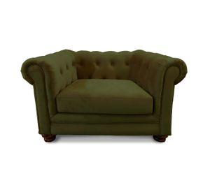 SOFA FLORENCIA 1C TELA VELVET VERDE