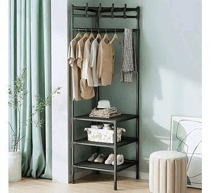 Perchero Organizador Esquinero Multifuncional Ropa Zapatos