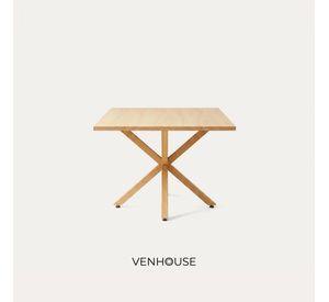 Mesa Comedor Argo Rectangular 140cm Venhoouse Natural