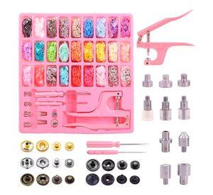 Pinza Kam Botón Presión Broche 24 Colores 300 Conjuntos