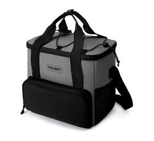 Tourit Cooler Bag Refrigerador Aislado Portátil de 14L - Gris