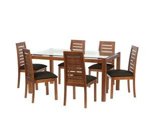 Juego De Comedor Barcelona 1600X1000 S/Tenerife Pu Negro