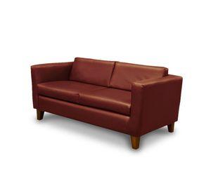 SOFA SICILIA 3C PU CHOCOLATE