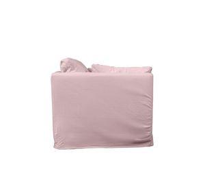 Sofá Quepe Chenille Palo Rosa 3C