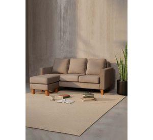 SECCIONAL VENECIA INTERCAMBIABLE TELA VELVET BEIGE