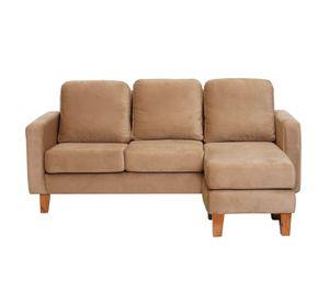 SECCIONAL VENECIA INTERCAMBIABLE TELA VELVET BEIGE