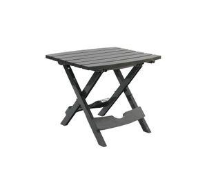Mesa Auxiliar Plegable Plástica diseño madera Gris Northwest
