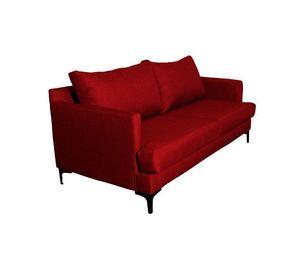Sofá Aldara Felpa Rojo 2C