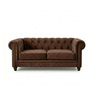 SOFA FLORENCIA 2C TELA VELVET CHOCOLATE