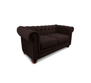 SOFA FLORENCIA 2C TELA VELVET CHOCOLATE