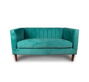SOFA SORRENTO 2C TELA VELVET VIVIAN VERDE