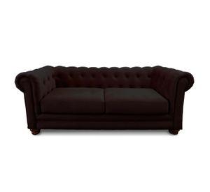 SOFA FLORENCIA 3C TELA VELVET CHOCOLATE