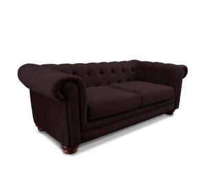 SOFA FLORENCIA 3C TELA VELVET CHOCOLATE