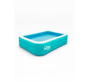 Piscina Inflable Glowup 210x150x65 cm Color Celeste