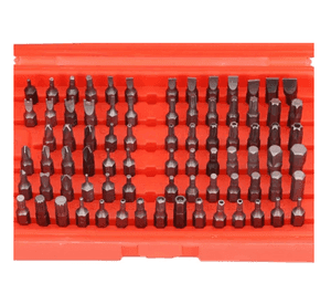 Juego De 100 Puntas De Destornillador De Seguridad