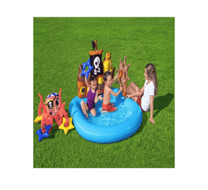 Piscina Inflable Barco Pirata - 140 x 130 x 104 cm -  Bestway