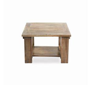 Mesa de centro madera de Teca 70x70x45cm