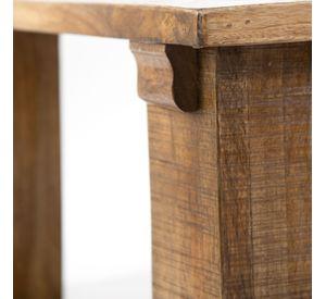 Mesa de centro madera de Teca 70x70x45cm