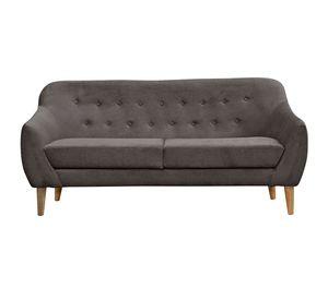 Sofa Norway Felpa Gris Oscuro 185x87x90