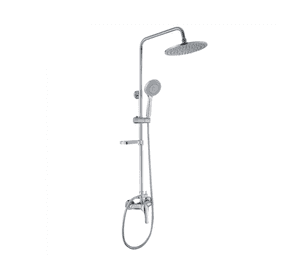 Columna Ducha Circular Con Monomando Ducha Taumm