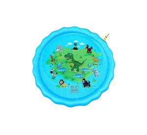 Piscina Alfombra Infantil Regadera Agua 150 CM Azul