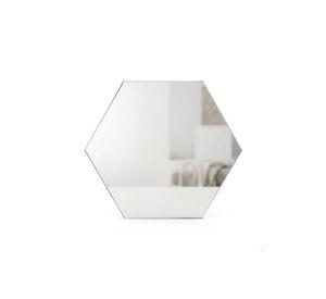 Pack 3 Espejos Hexagonal Acrílico Decorativo Pared