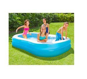 Piscina Inflable Rectangular 201cm 2 Anillos DBG1728 Dblue