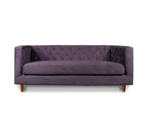 SOFA BRESCIA 3C TELA VELVET VIVIAN LILA