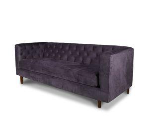 SOFA BRESCIA 3C TELA VELVET VIVIAN LILA