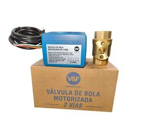 VALVULA Motor Bola de 2 vias 3/4" V&F