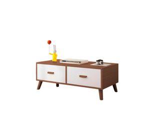Rack TV 2 cajones 100x30x40cm Chic Home