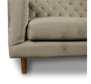 SOFA BRESCIA 2C TELA VELVET VIVIAN CAFÉ