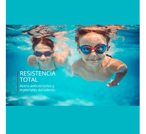 Piscina Estructural Rectangular 5.4x2.5x1.0 m |13m3
