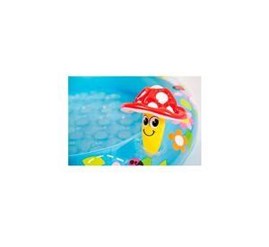Piscina inflable champiñón multicolor