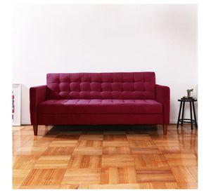 FUTON GENOVA TELA VELVET BURDEO