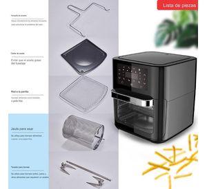 Freidora Aire Tipo Horno Capacida 12L Cocina Lau