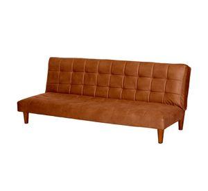 FUTON TURIN  CUERO KENTUCKY TABACO