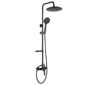 Columna Ducha Circular Notte Con Monomando Taumm