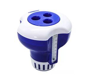 Flotador Cloro Grande Para Piscina Con Termometro