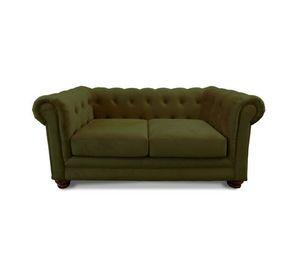 SOFA FLORENCIA 2C TELA VELVET VERDE