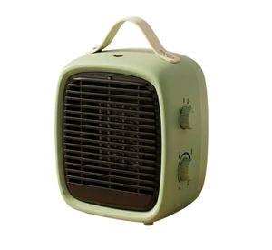 Calefactor Termoventilador Ceramico Nex Compacto Antivuelco Verde