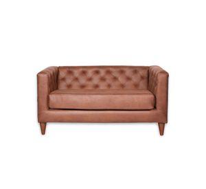 SOFA BRESCIA 2C CUERO KENTUCKY TABACO