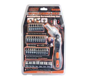 Set Destornillador Crique Flexible C/ Puntas 35 Pzas 13475